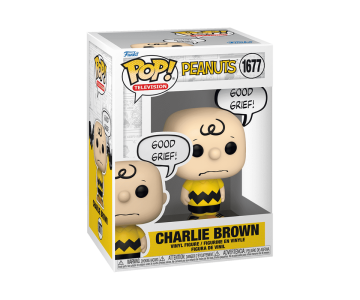 Funko Pop! Television: Peanuts - Charlie Brown (Good Grief!) #1677 Malta,  Funko Pop! Malta, Planet Consoles Malta