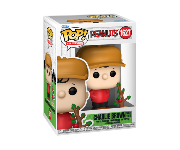Funko Pop! Television: Peanuts Charlie Brown with Tree Holiday #1627 Malta,  Funko Pop! Malta, Planet Consoles Malta