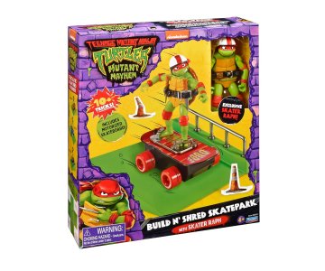 TMNT: Mutant Mayhem Raphael on a Skateboard with Accessories by Playmates Toys (Exclusive) Malta,  Planet Consoles Malta
