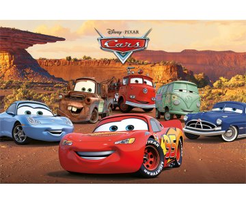 Poster Cars - Characters 91.5 &times; 61 cm #41 Malta,  Movie Posters Malta, Planet Consoles Malta
