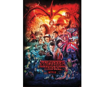Poster Stranger Things - Seasons 61 &times; 91.5 cm #43 Malta,  Movie Posters Malta, Planet Consoles Malta