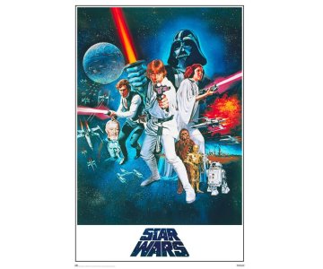 Poster Star Wars 61 &times; 91.5 cm #45 Malta,  Movie Posters Malta, Planet Consoles Malta