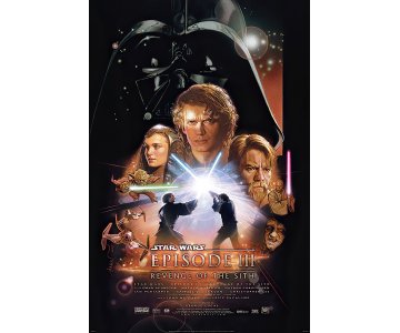 Poster Star Wars: Episode III - Revenge of the Sith 61 &times; 91.5 cm #50 Malta,  Movie Posters Malta, Planet Consoles Malta