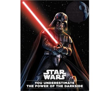 Framed poster Star Wars - Darth Vader Darkside Saber 34.3 x 44.5 cm Malta,  Frames Malta, Planet Consoles Malta