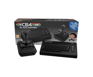 The C64 Mini Retro Gaming Console - Black Edition Malta,  Retro Consoles & Games Malta, Planet Consoles Malta