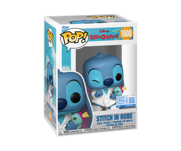 Funko Pop! Disney: Lilo & Stitch - Stitch in Robe (Special Edition) #1608 Vinyl Figure Malta,  Funko Pop! Malta, Planet Consoles Malta