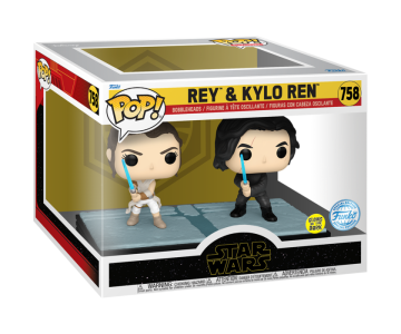 Funko Pop! Moment: Star Wars - Rey & Kylo Ren #758 Malta,  Funko Pop! Malta, Planet Consoles Malta
