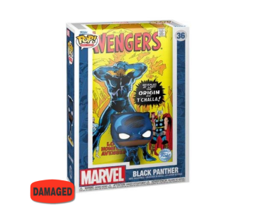 Funko POP! Comic Covers: Marvel - Black Panther (Special Edition) #36 (Damaged Outer Box) Malta,  Funko Covers Malta, Planet Consoles Malta