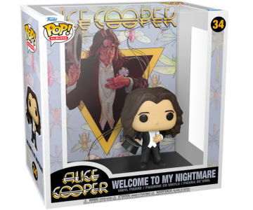 Funko Pop! Rocks Albums:Alice Cooper Welcome To My Nightmare #34 Malta,  Funko Covers Malta, Planet Consoles Malta