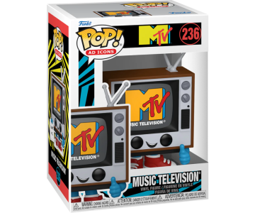 Funko Pop! AD Icons: MTV - Music Television #236 Malta,  Funko Pop! Malta, Planet Consoles Malta