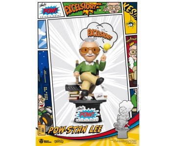 Diorama Stage: POW - Stan - Lee Malta,  Statues Malta, Planet Consoles Malta