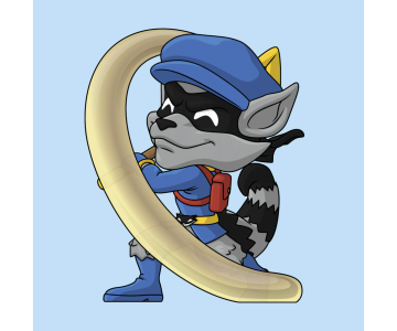 Sly Cooper Vinyl Figure Sly Cooper 10 cm Malta,  Collectibles  Malta, Planet Consoles Malta