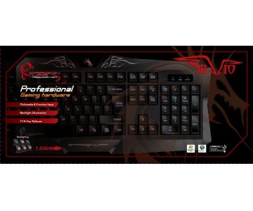 DragonWar Silvio GK-004 Professional Gaming Keyboard Malta,  Planet Consoles Malta