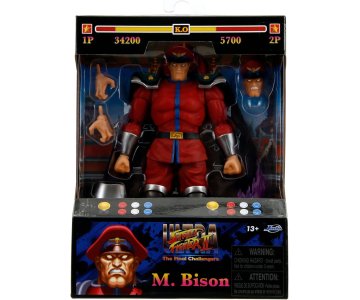 Street Fighter 2 Jada Articulated Figure: M.Bison Malta,  Planet Consoles Malta