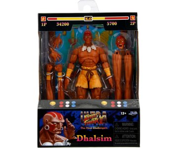 Street Fighter 2 Jada Articulated Figure: Dhalsim Malta,  Planet Consoles Malta