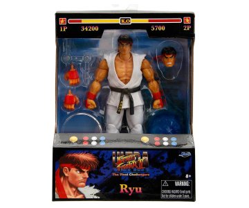 Street Fighter 2 Jada Articulated Figure: Ryu Malta,  Planet Consoles Malta