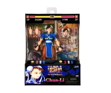 Street Fighter 2 Jada Articulated Figure: Chun-Li Malta,  Planet Consoles Malta