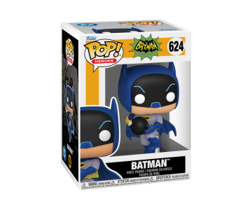 Funko Pop! Heroes Batman 1966: Batman with Bomb #624 Malta,  Planet Consoles Malta