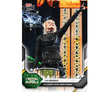 Liv Morgan - 2026 WWE Topps NOW&reg; - Card 11 - PR: 4380 Malta,  Single TCG's Malta, Planet Consoles Malta