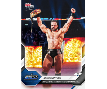 Drew McIntyre - 2026 WWE Topps NOW&reg; - Card 8 - PR: 1532 Malta,  Single TCG's Malta, Planet Consoles Malta