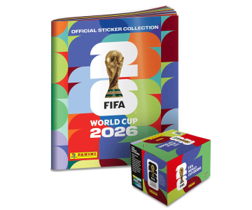 The Panini FIFA World Cup 2026&trade; official sticker collection is here! - 1 Box of 100 Packets and a soft cover album (Free) Malta,  Stickers Malta, Planet Consoles Malta