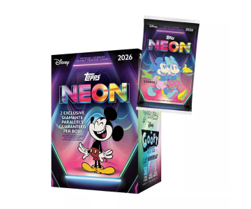 2026 Topps Disney Neon Trading Card Value Box Malta,  Trading Card Games (TCG) Malta, Planet Consoles Malta