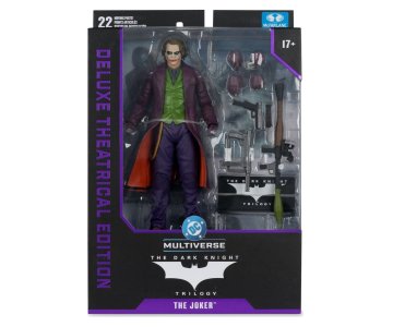The Dark Knight DC Multiverse Deluxe Theatrical Edition Action Figure Joker 18 cm Malta,  Collectibles  Malta, Planet Consoles Malta