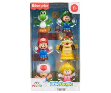 My Mario Little People Collector Mini Figure 6-Pack 7 cm Malta,  Collectibles  Malta, Planet Consoles Malta