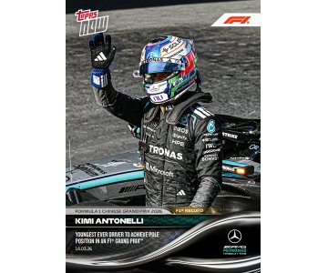 Kimi Antonelli - 2026 Formula 1&reg; Topps NOW&reg; - Card 17 - PR: 9379 Malta,  Single TCG's Malta, Planet Consoles Malta
