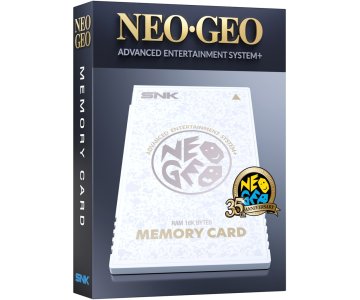 Neo Geo AES+ Memory Card White Malta,  Retro Consoles & Games Malta, Planet Consoles Malta