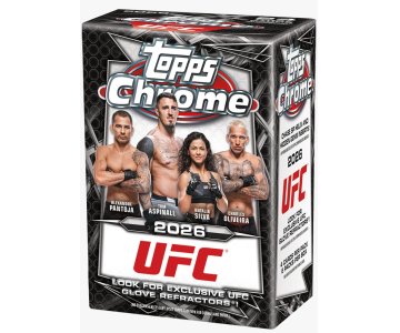 2026 Topps Chrome&reg; UFC - Value Box Malta,  Trading Card Games (TCG) Malta, Planet Consoles Malta