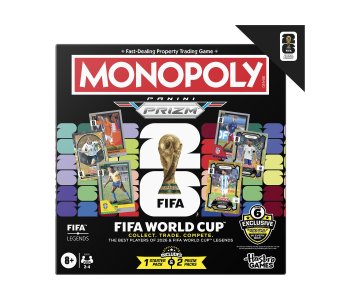 Monopoly Panini Prizm: FIFA World Cup Board Game Malta,  Merchandise Malta, Planet Consoles Malta
