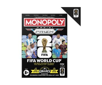 Monopoly Panini Prizm: FIFA World Cup Trading Cards Booster Box Malta,  Merchandise Malta, Planet Consoles Malta