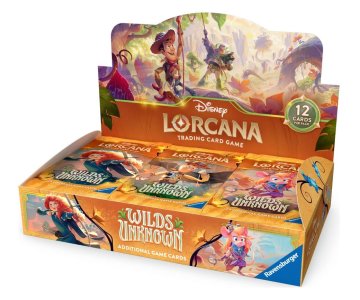 Disney Lorcana TCG Wilds Unknown Booster Display (24) Malta,  Trading Card Games (TCG) Malta, Planet Consoles Malta