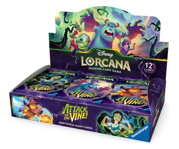Disney Lorcana TCG Attack of the Vine Booster Display (24) Malta,  Lorcana Malta, Planet Consoles Malta