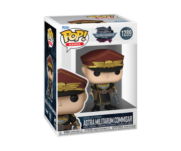 Funko Pop! Games: Warhammer - Astra Militarum Commisar #1289 Malta,  Funko Pop! Malta, Planet Consoles Malta