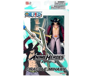 Bandai Anime Heroes: One Piece - Dracule Mihawk Action Figure (17cm) (37053) Malta,  Collectibles  Malta, Planet Consoles Malta