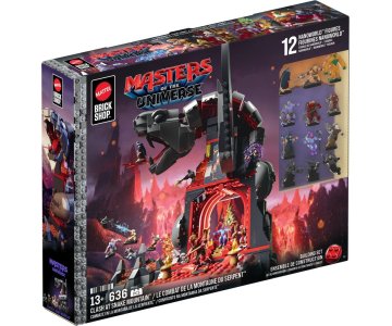 Masters of the Universe Mattel Brick Shop Construction Set Snake Mountain Malta,  Collectibles  Malta, Planet Consoles Malta