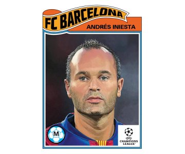 Andr&eacute;s Iniesta - UCC Living Set&reg; - Card 885 - PR: 1057 Malta,  Single TCG's Malta, Planet Consoles Malta