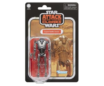 Star Wars Episode II Vintage Collection Action Figure Super Battle Droid 10 cm Malta,  Planet Consoles Malta