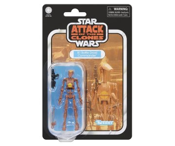 Star Wars Episode II Vintage Collection Action Figure B1 Battle Droid Commander 10 cm Malta,  Planet Consoles Malta