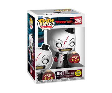 Funko Pop! Movies Terrifier: Art with Steve's Head (Glows In The Dark) #2169 Malta,  Funko Pop! Malta, Planet Consoles Malta