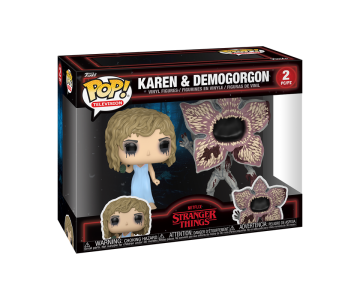 Funko Pop! Television Stranger Things: Karen & Demogorgon 2-Pack Malta,  Funko Pop! Malta, Planet Consoles Malta