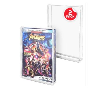 Acrylic Case 2-Pack for PS3/PS4/PS5/Blu-Ray/XBOX One Malta,  Protect your collection Malta, Planet Consoles Malta